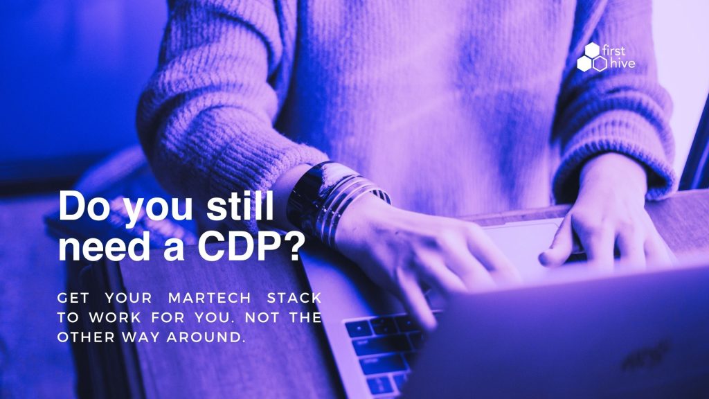 Martech stack with CDP
