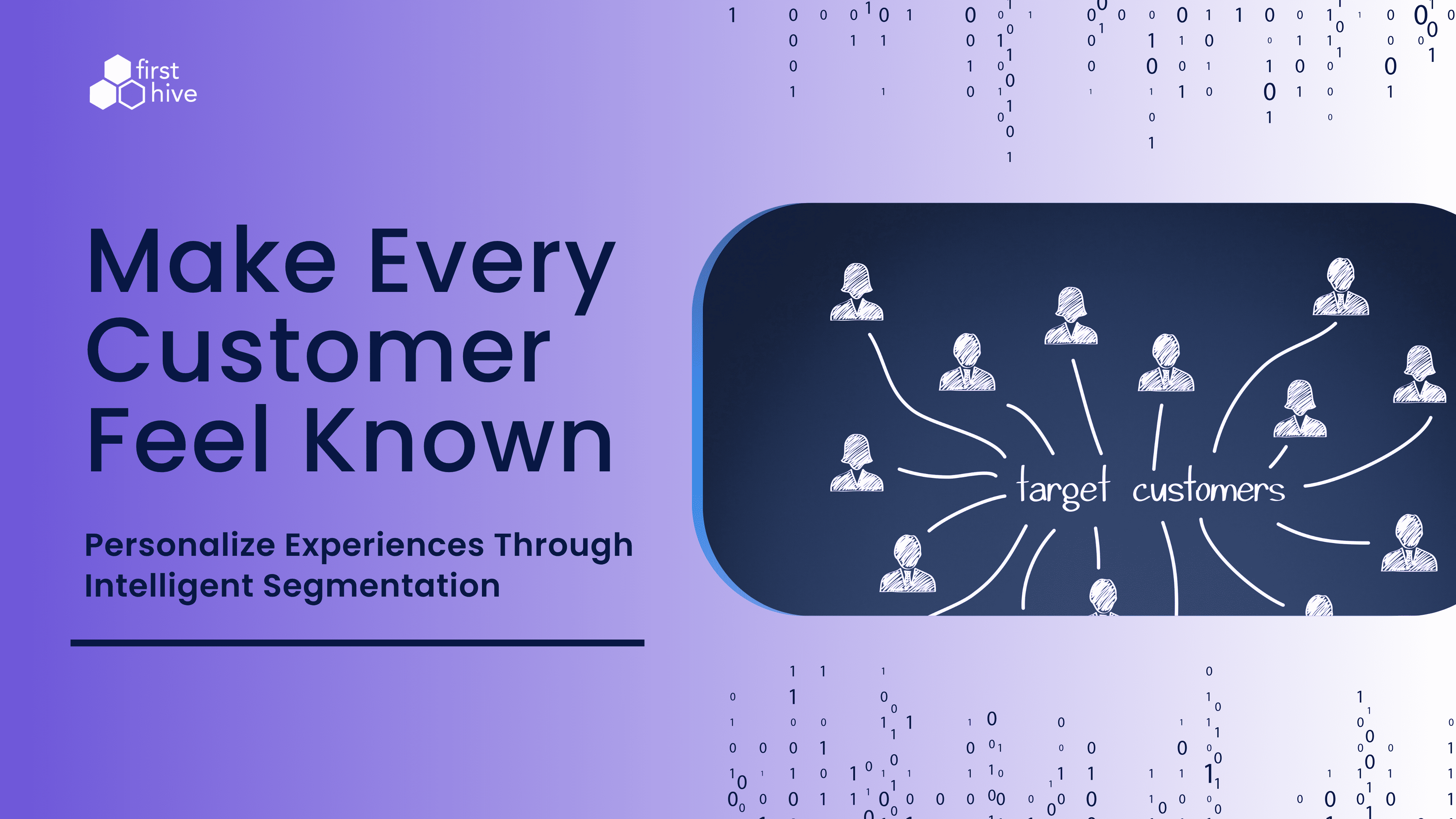 customer segmentation with firsthive